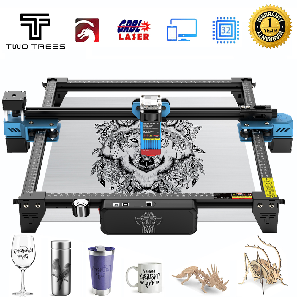 Industrial Laser Etching Machine - Twotrees Laser Engraving Machine TTS-55 PRO