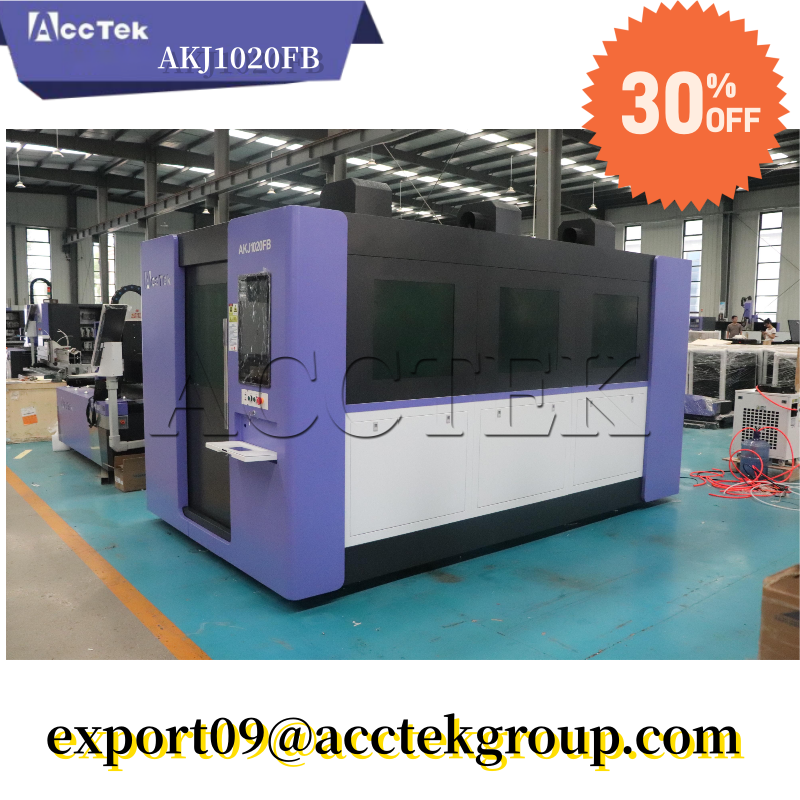 Fiber Laser Cutting Machine - Industrial Large Metal Max Sheet &