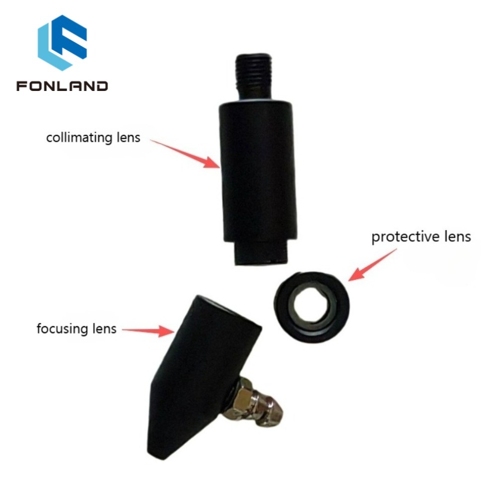 Industrial Laser Head - Fiber SMA905 Interface Collimating Lens Mini
