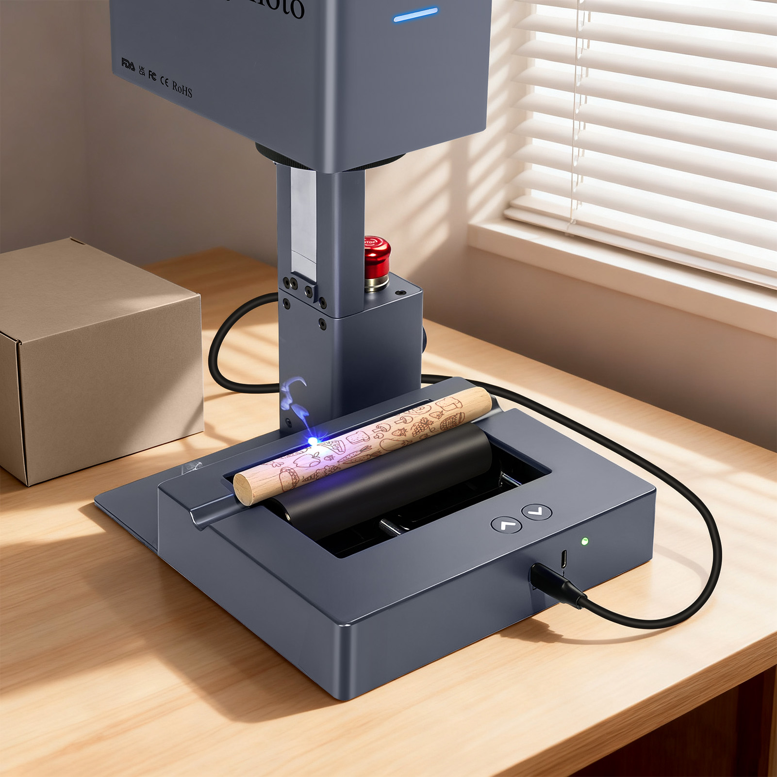 Raymoto Rotary Roller for Lase - Fiber Laser Cutting Machine review and price