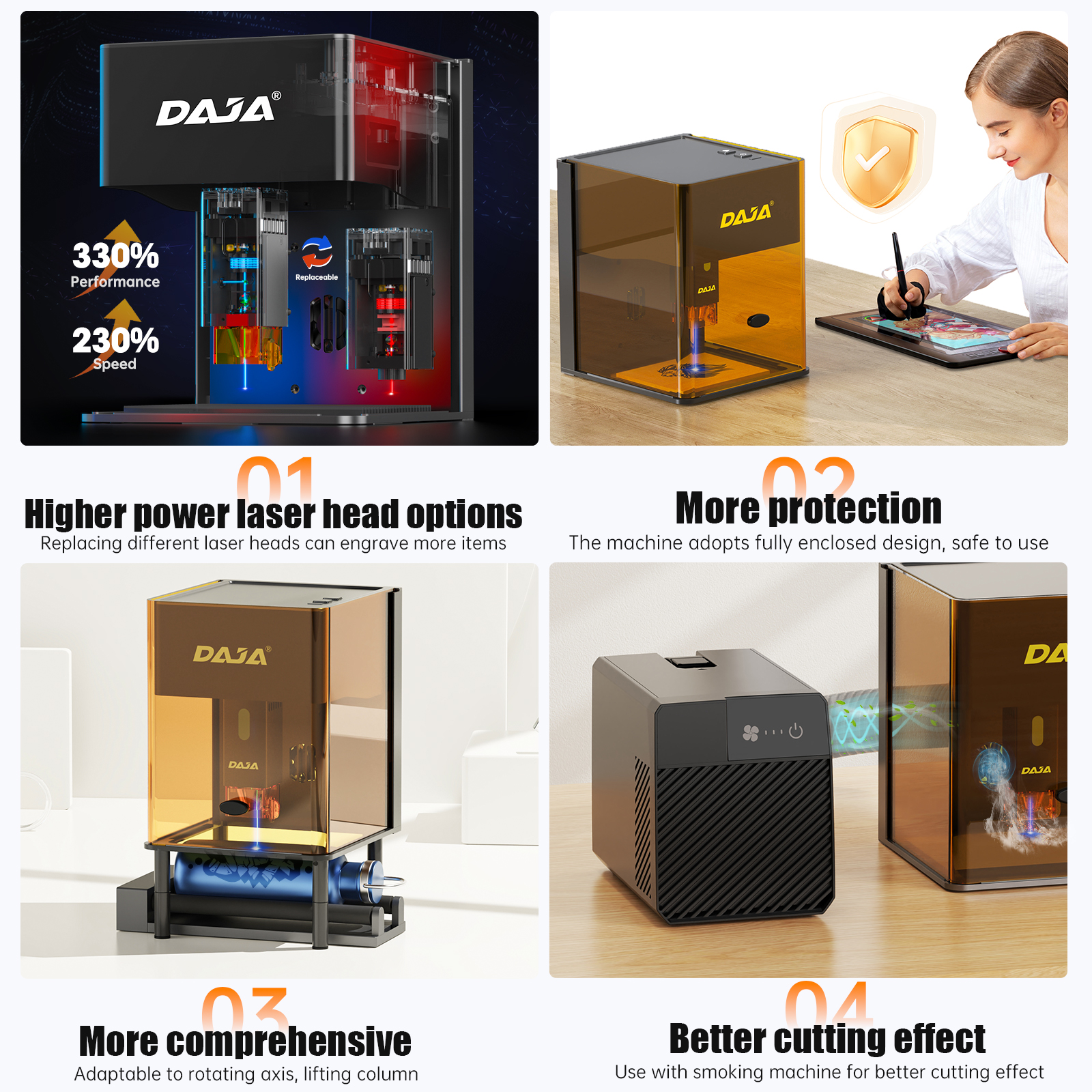 DAJA DJ6 Pro Mini Laser Engrav - Industrial Laser Etching Machine review and price