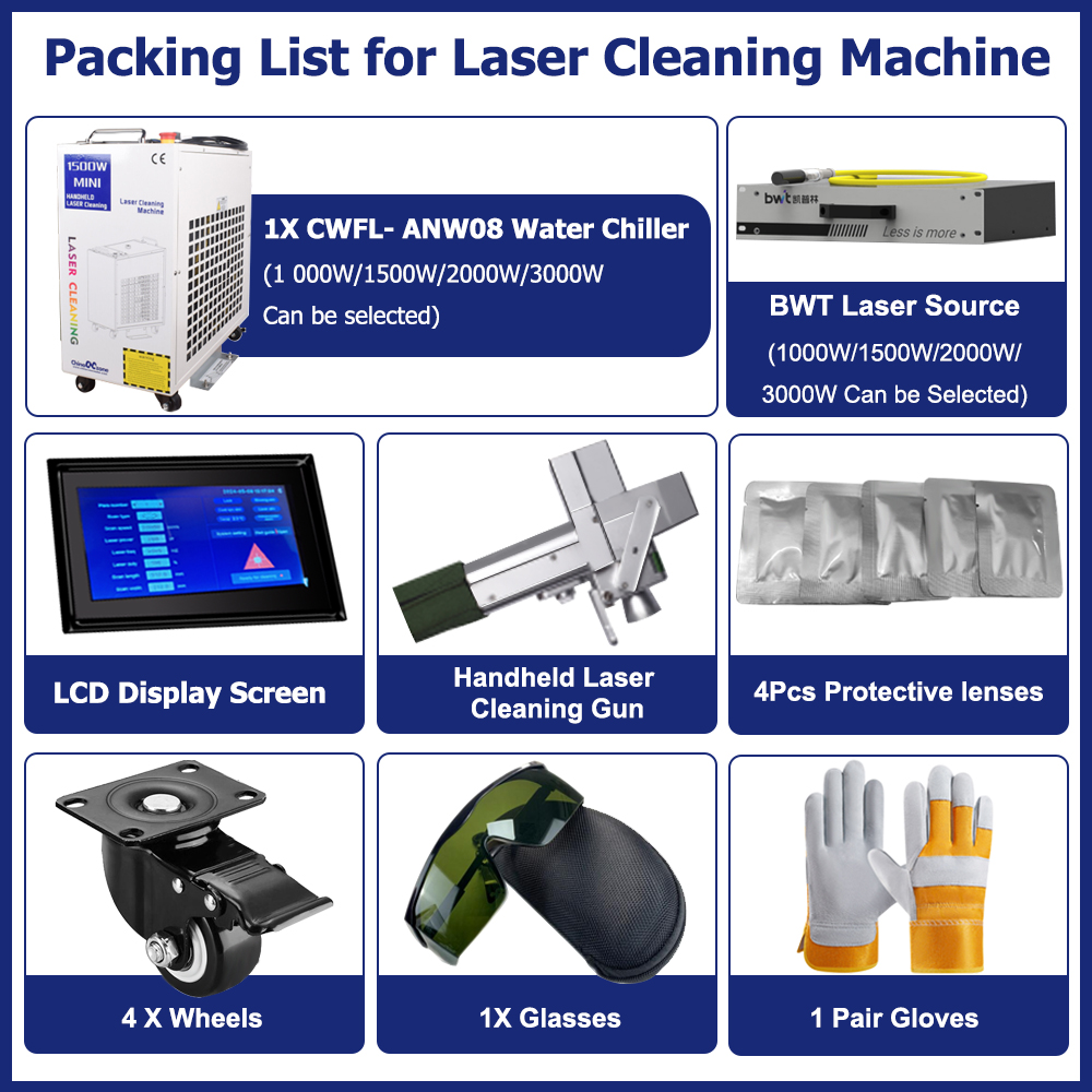 2000W Cleaning Machine Fiber L - Industrial Laser Paint Remover review and price