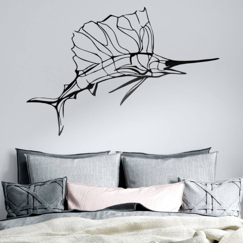 Swordfish Nautical Metal Wall  - Industrial Laser Power review and price