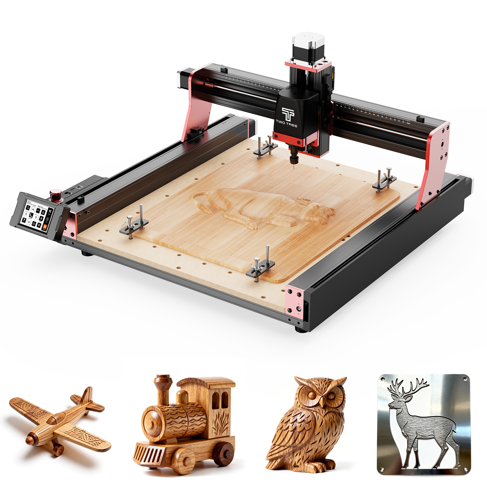 TTWOTREES TTC450 Pro CNC Machi - Industrial Laser Etching Machine review and price