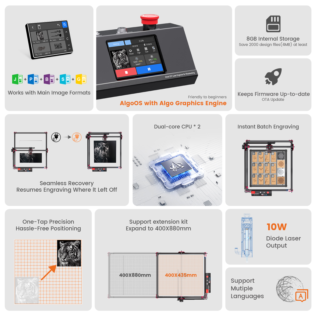 AlgoOS Control Smart High Powe - Industrial Laser Removal review and price