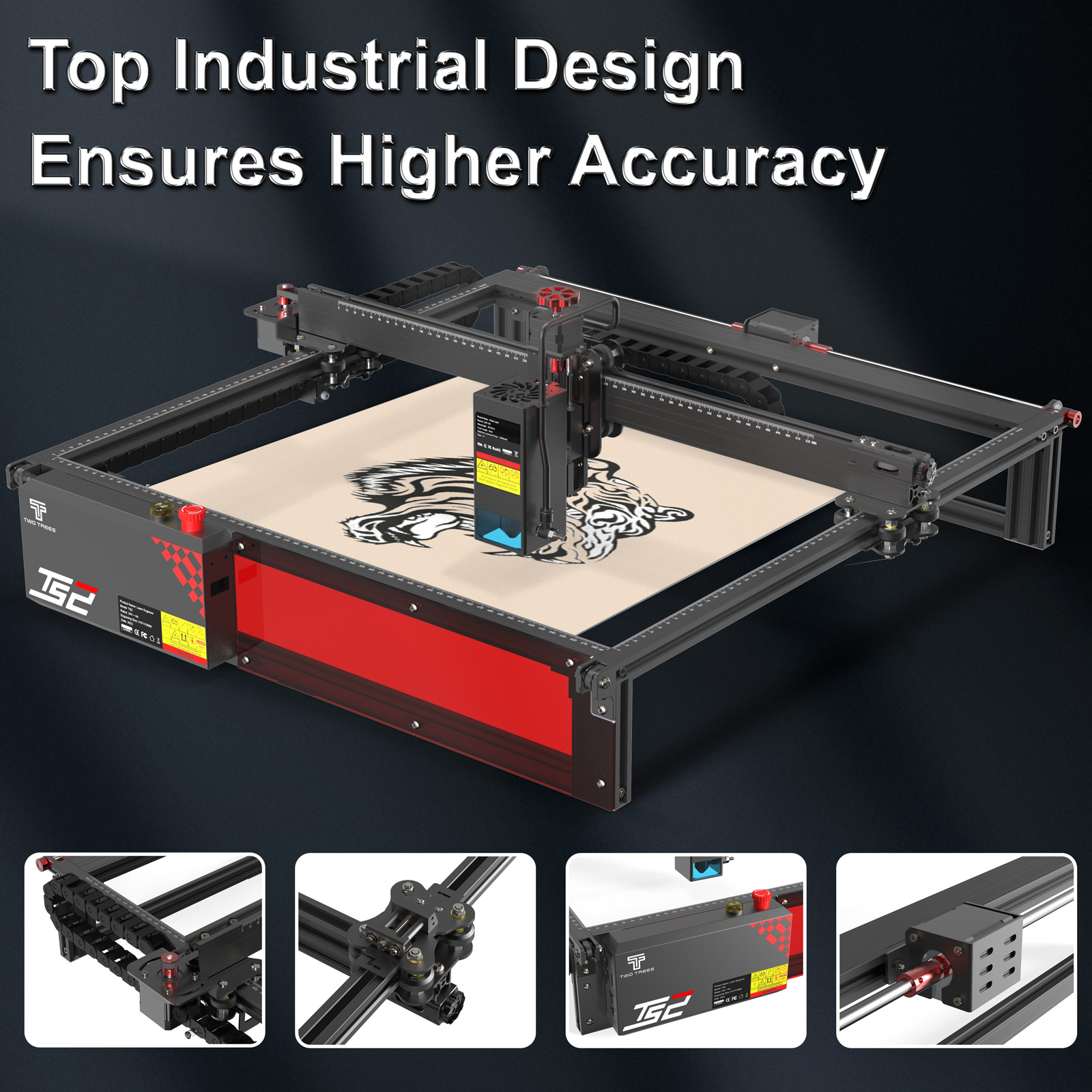 Twotrees TS2 20W Laser Engrave - Industrial Laser Etching Machine review and price