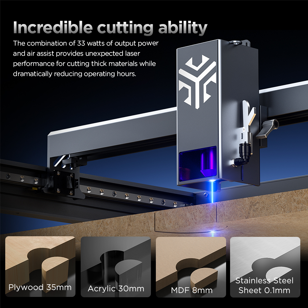 ACMER P2 Laser Engraver 33W 20 - Fiber Laser Cutting Machine review and price