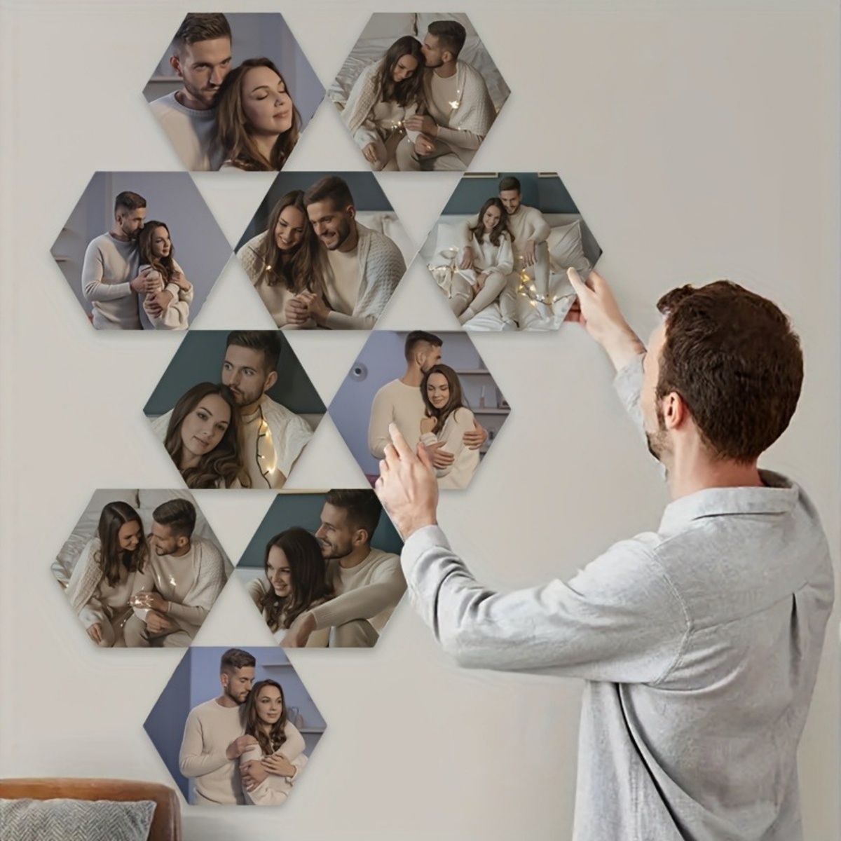 Custom Wall Decor — Modern Hex - Industrial Laser Power review and price