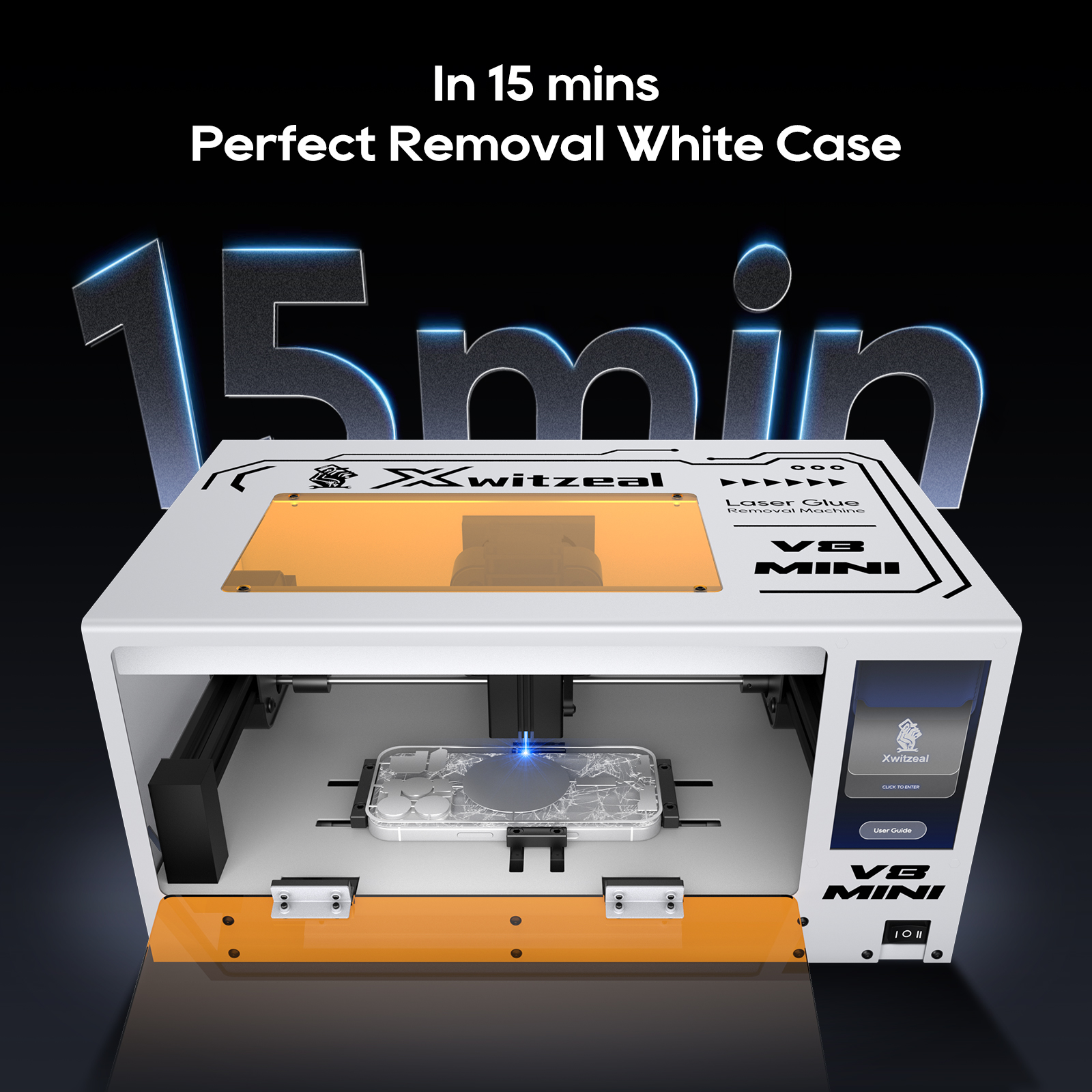 Xwitzeal® V8 MINI Laser Glue R - Industrial Laser Removal review and price