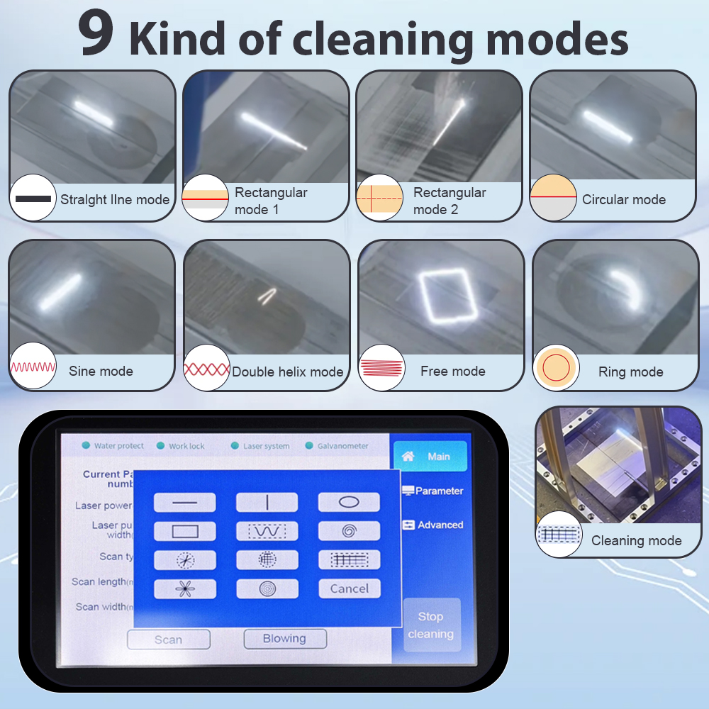 JPT 200W Pulsed Laser Cleaning - Industrial Laser Paint Remover review and price