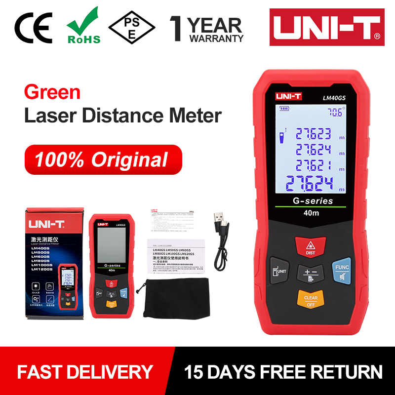 UNI-T 40m Green Laser Distance - Industrial Laser Training review and price