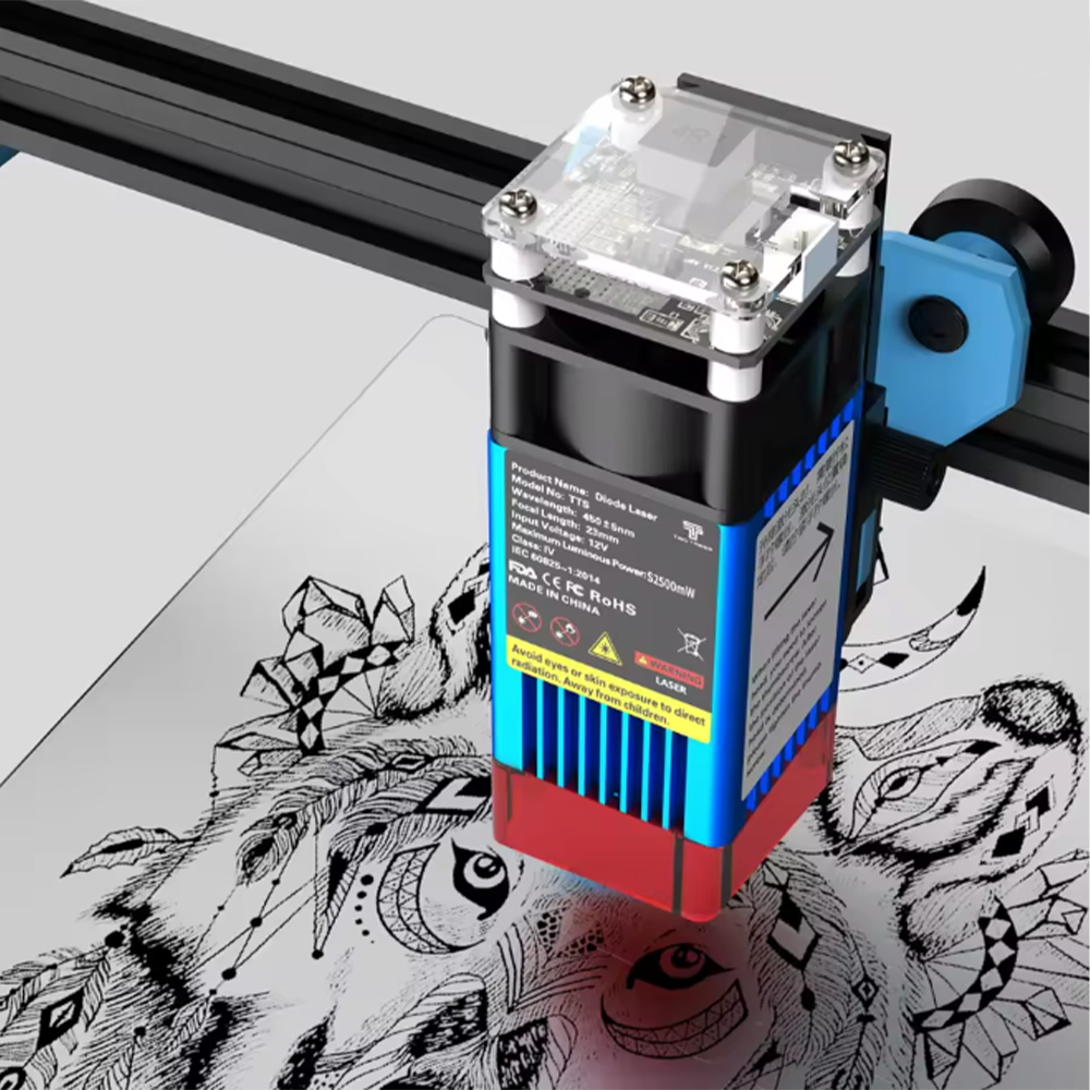 TwoTrees TTS-55 Pro/TTS-10 Pro - Fiber Laser Cutting Machine review and price