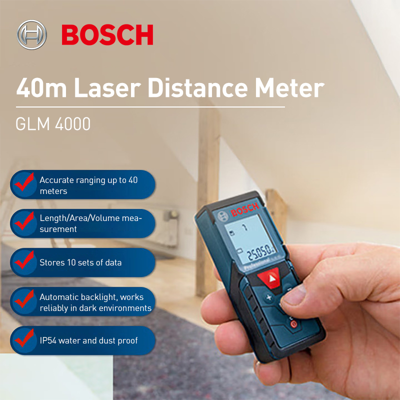 Bosch GLM 4000 Laser RangeFine - Industrial Laser Training review and price