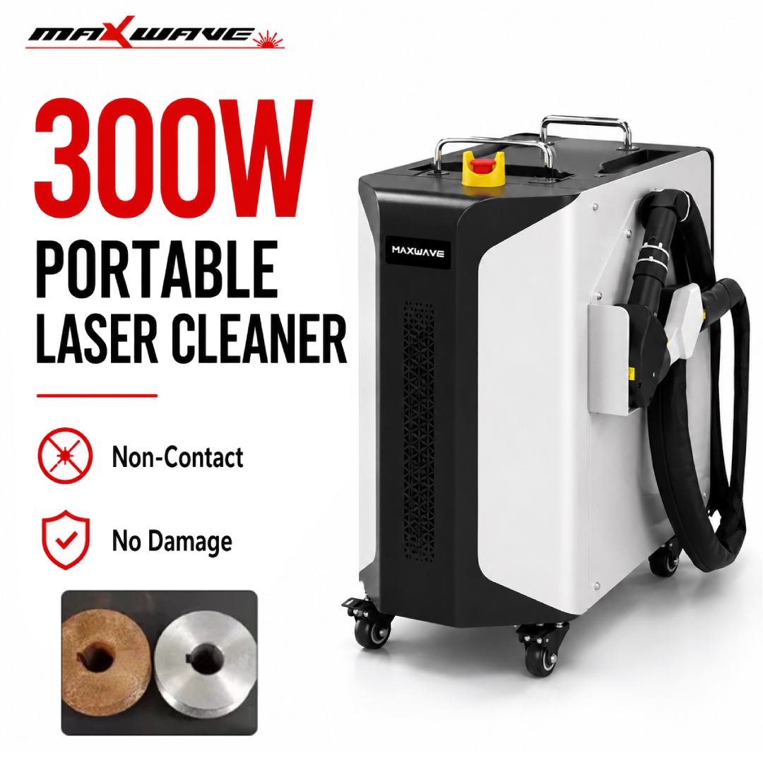 Maxwave 300W Laser Cleaner Por - Industrial Laser Paint Remover review and price