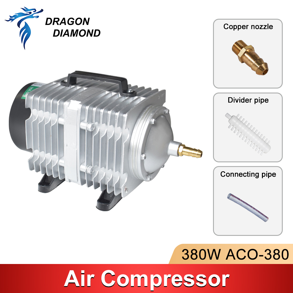 ACO-380 380W Air Pump Compress - Air Assist Pump Laser review and price