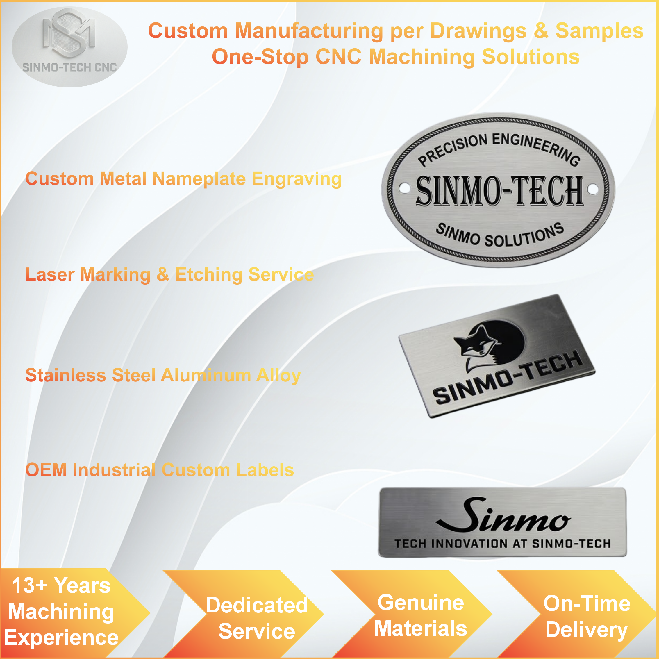 Custom Industrial Metal Namepl - Industrial Laser Tag review and price