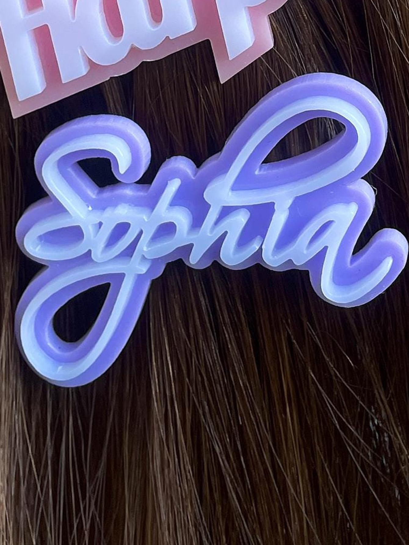 Custom Name Hair Clip - Name B - Industrial Laser Power review and price