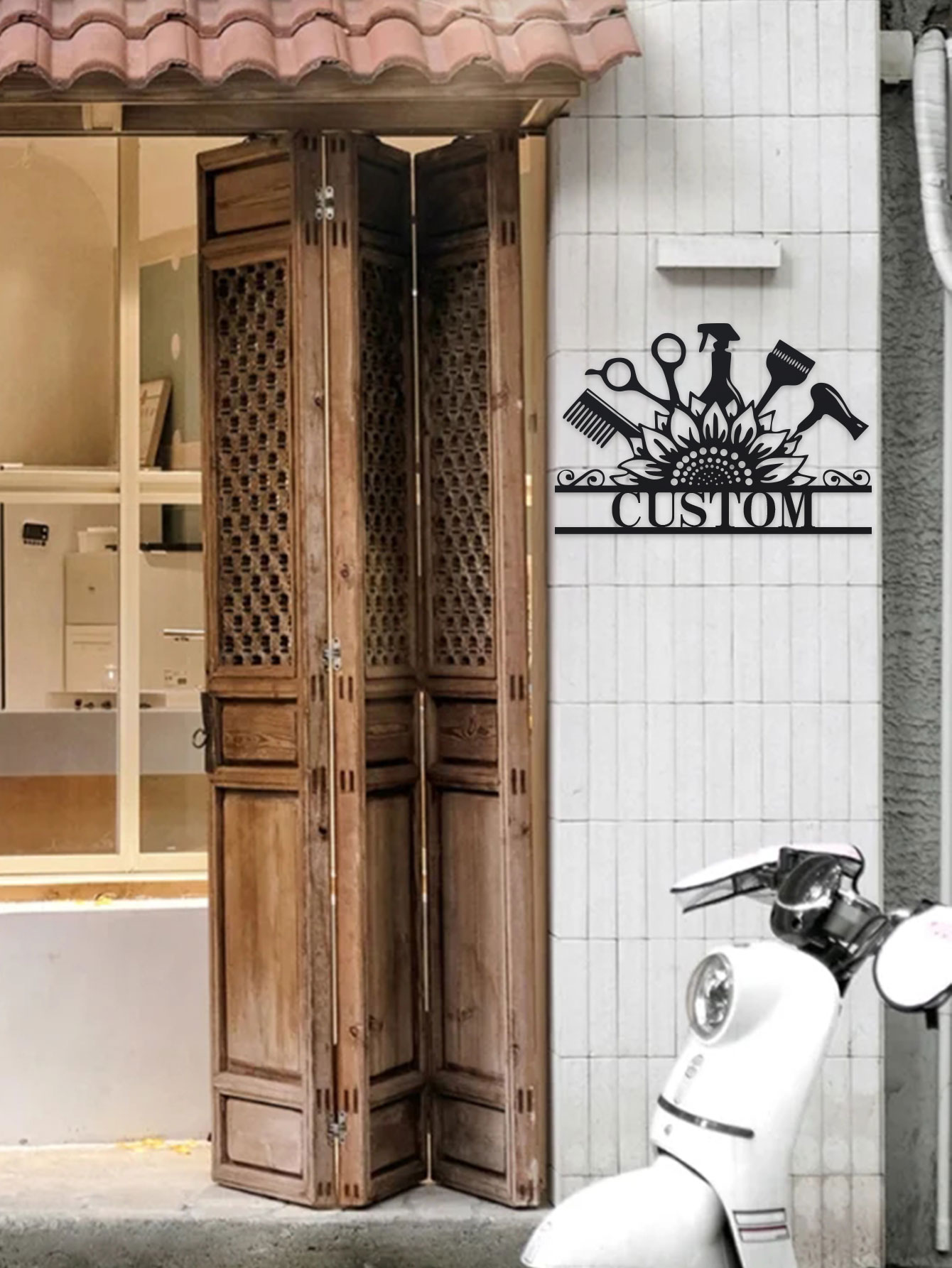 Custom Hair Dresser Metal Sign - Industrial Laser Power review and price