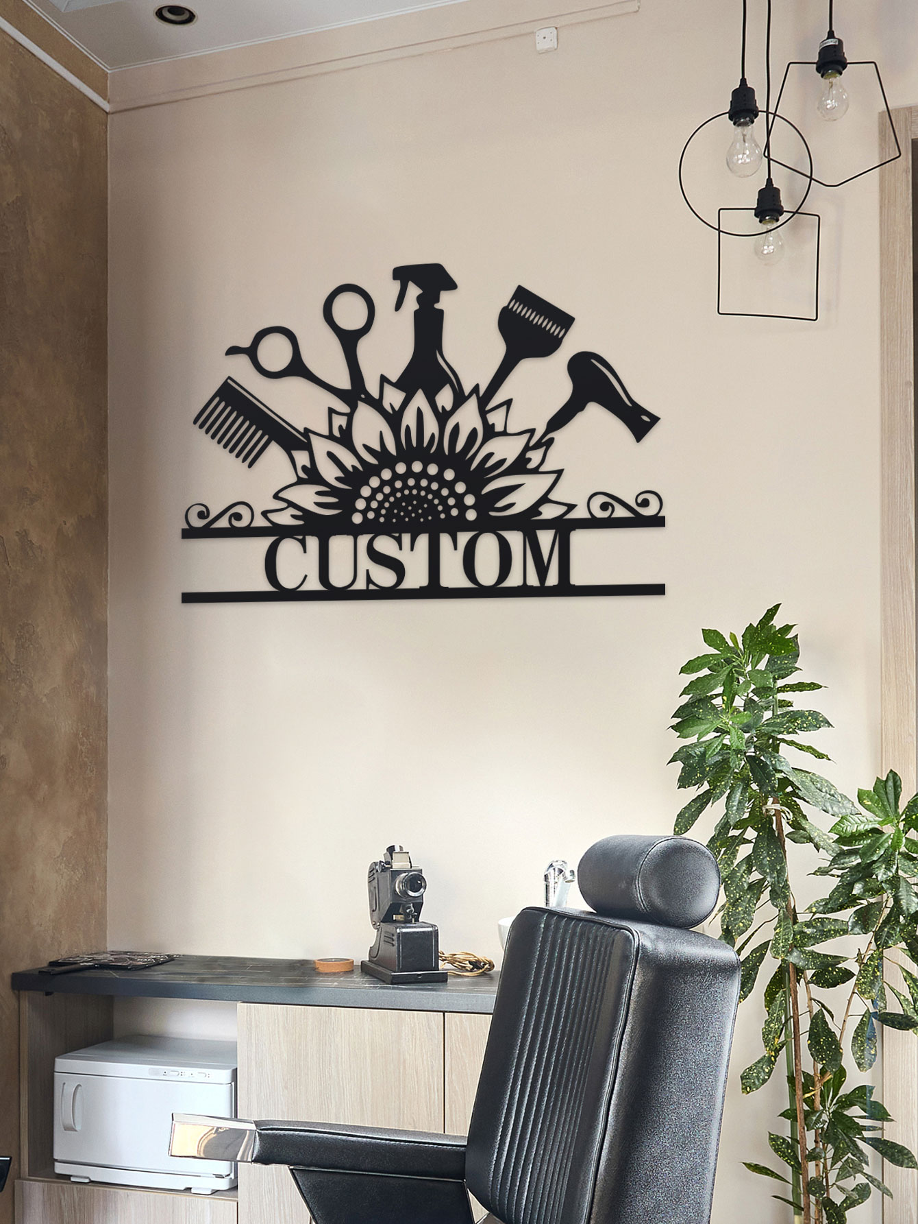 Custom Hair Dresser Metal Sign - Industrial Laser Power review and price