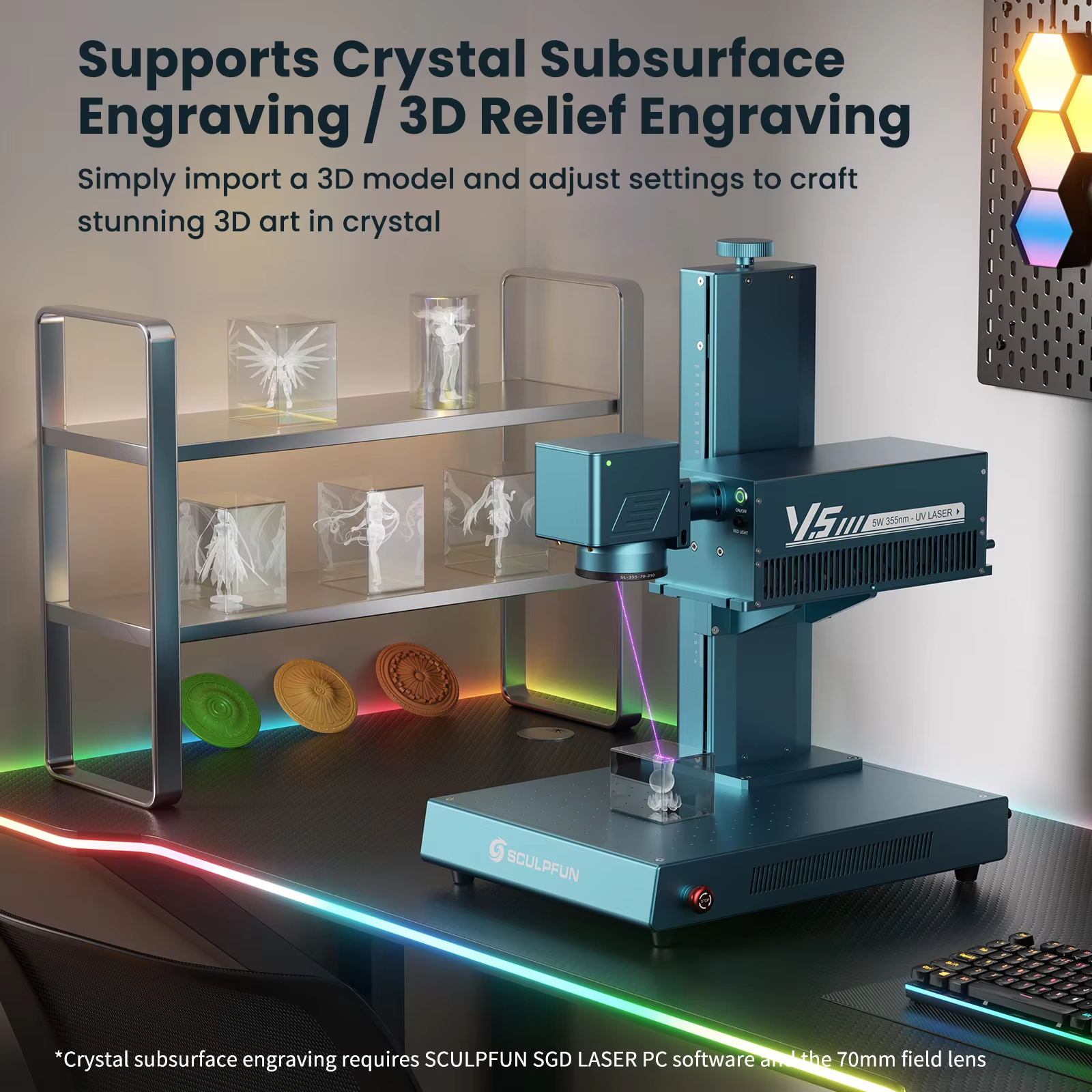 SCULPFUN V5 UV Laser Engraver  - Industrial Uv Laser review and price